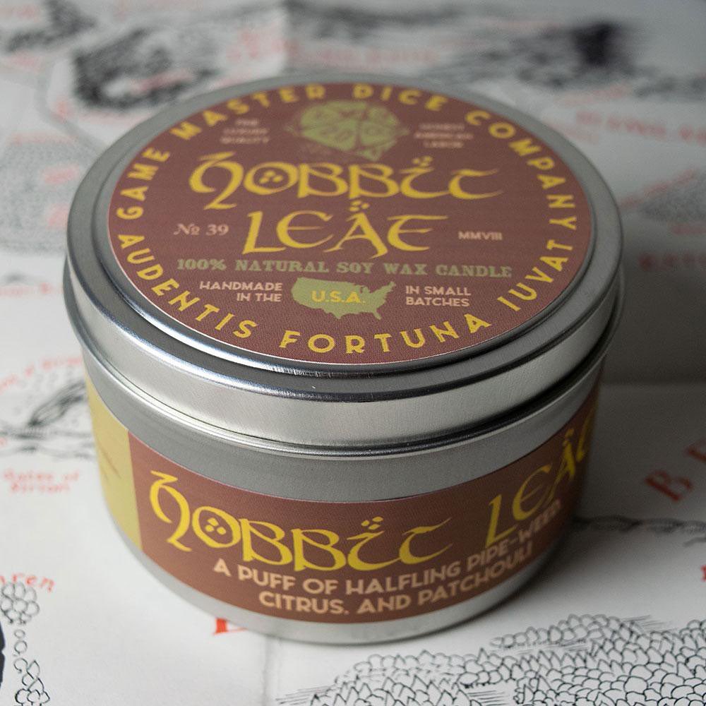 Hobbit Leaf Gaming Candle - 8oz